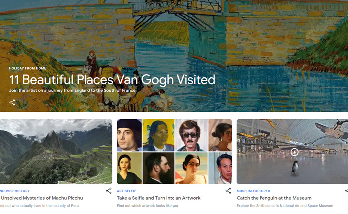 3 cosas que puedes hacer en Google Arts & Culture